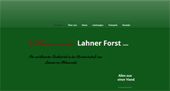 Desktop Screenshot of holz-lahner.de